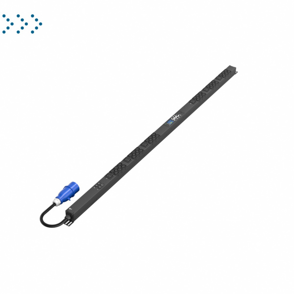 Блок распределения питания SMARTWATT PDU P-series 0U-MI-1P32A-SMB-2CB-36C13-6C19-S-2M-IEC309 Блок распределения питания SMARTWATT PDU P-series 0U-MI-1P32A-SMB-2CB-36C13-6C19-S-2M-IEC309